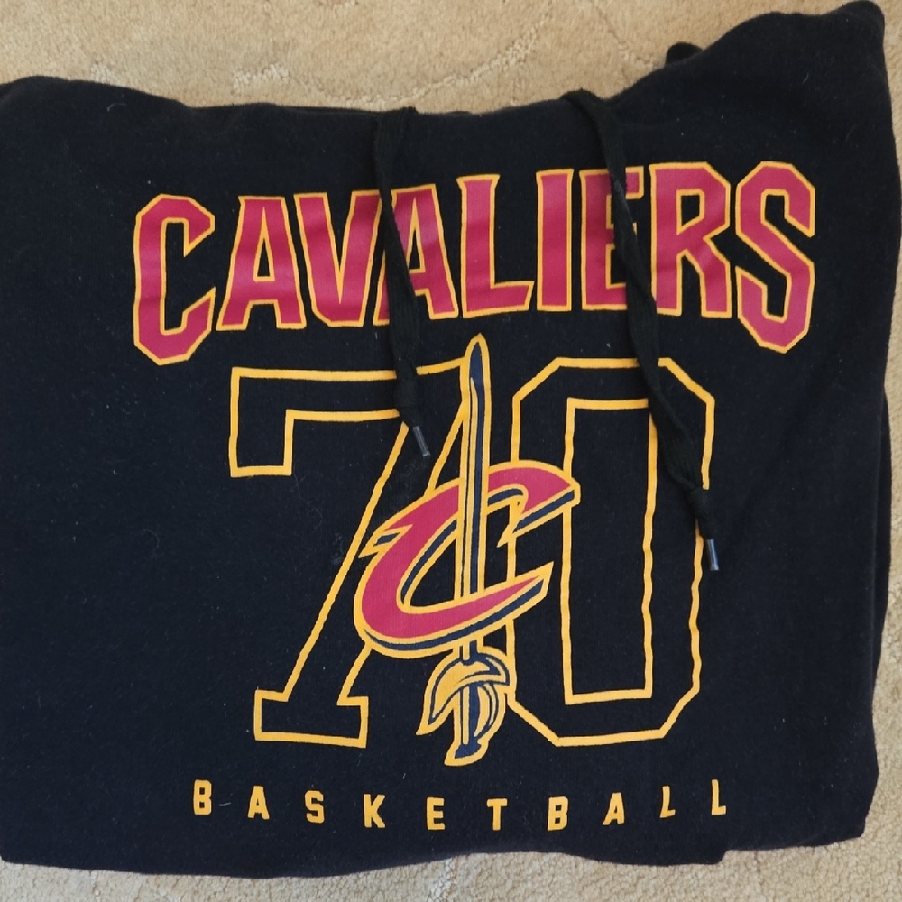 NBA Black Hoodie with Logo